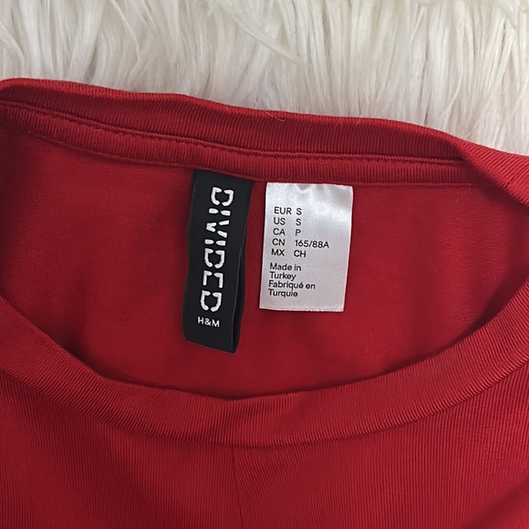 H&M WOMEN’S LONG SLEEVE CROP TOP - Picture 5 of 6